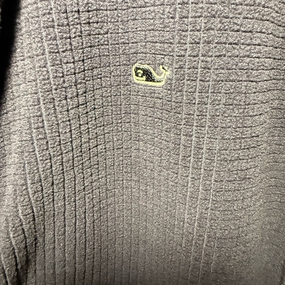 Vineyard vines men’s full zip navy jacket checkered pattern w/ whale size xl - Picture 2 of 5